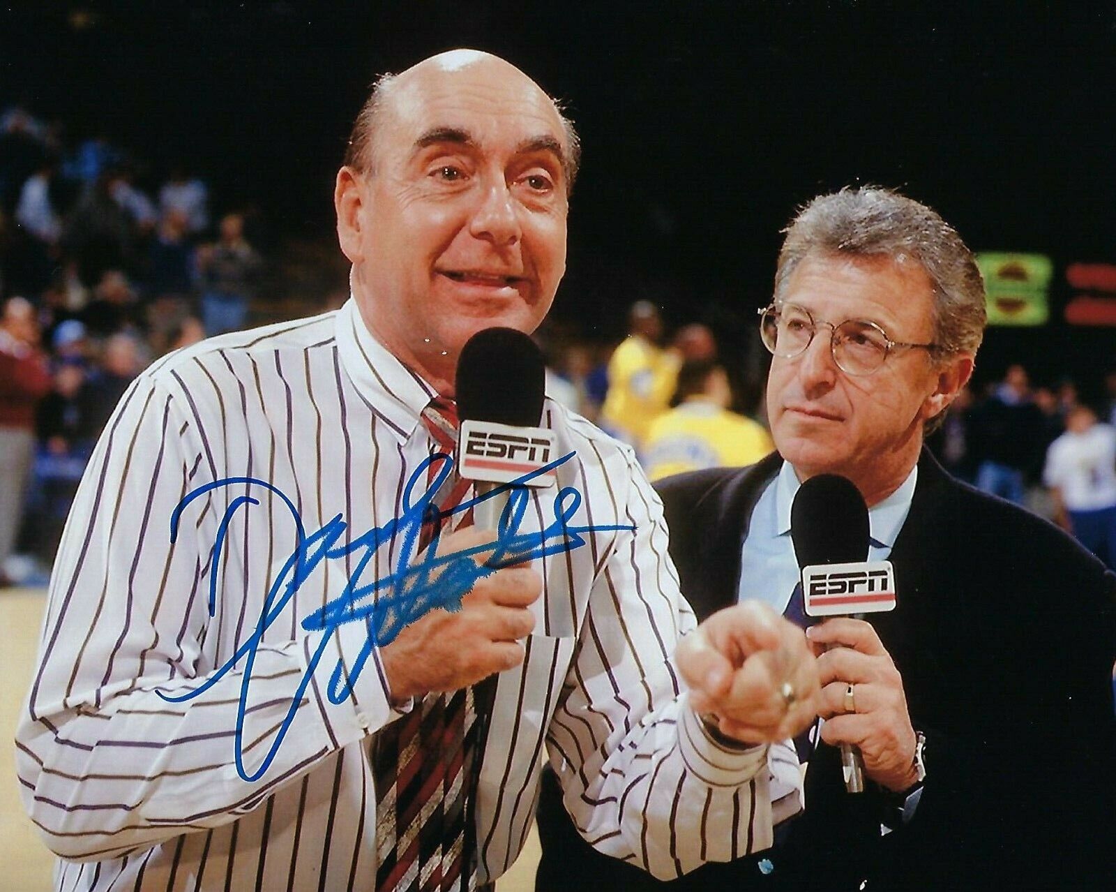 GFA NCAA ESPN Basketball Announcer * DICK VITALE * Signed 8x10 Photo Poster painting D6 COA