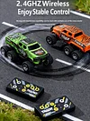 Alloy Mini Remote Control Car | Off-Road Climbing Desktop RC Car Toy