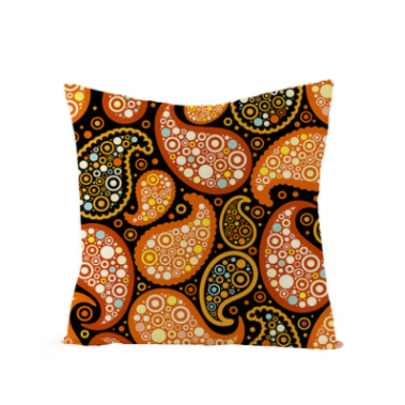 Ethnic Unique Pattern Printed Cushion Pillowcase