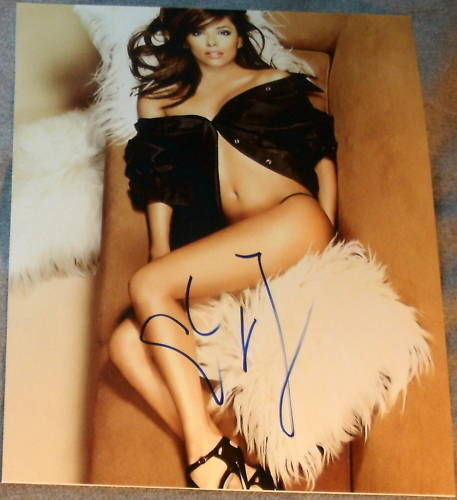 EVA LONGORIA SIGNED AUTOGRAPH SEXY SEDUCTIVE BABE Photo Poster painting