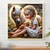 Diamond Painting -DIY Round Drill Girl