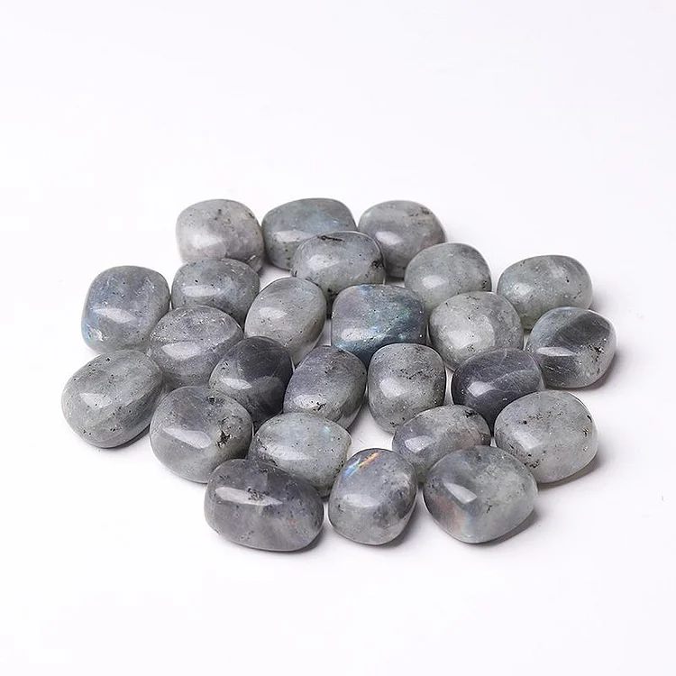 0.1kg 20mm-25mm Labradorite Cubes bulk tumbled stone