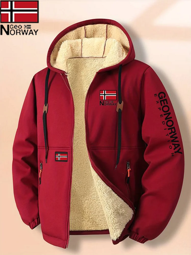 Kurtka męska wodoodporna i ocieplana Geographic Norway