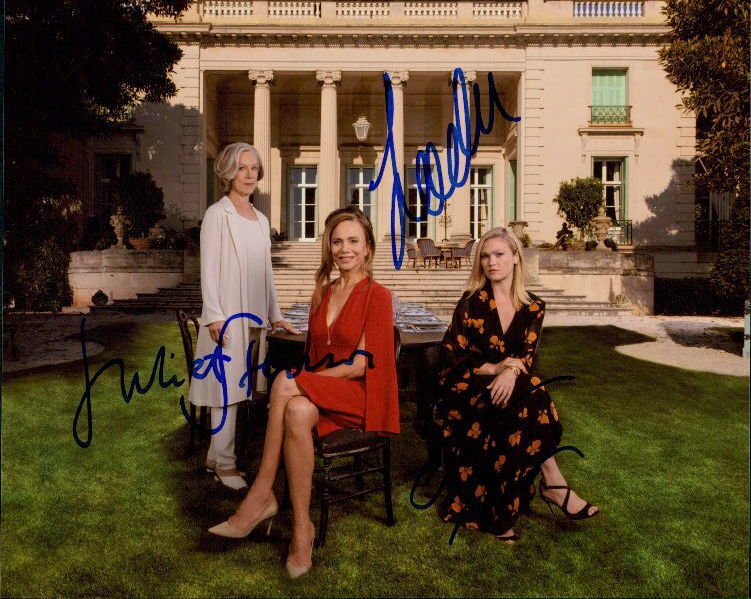 Riviera (Lena Olin, Julia Styles & Juliet Stevenson) signed 8x10 Photo Poster painting in-person