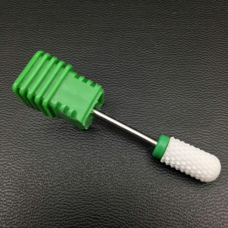 1pcs Ceramic Milling Cutter Nail Drill Bits Electric Manicure Drills Pedicure Mill Bits Machine Files Nail Art Tools Equipment-Nail Inspo