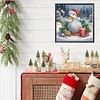 Diamond Painting - Partial Special Shaped Drill - Winter Xmas Duck(Canvas|30*30cm)