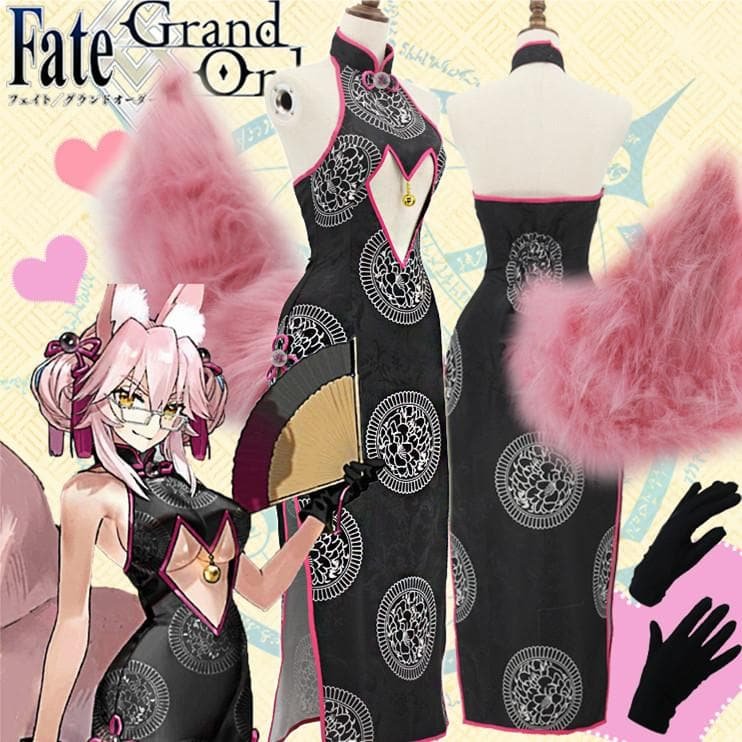 Fate/Grand Order Tamamo no Mae Cosplay Costume SP13309
