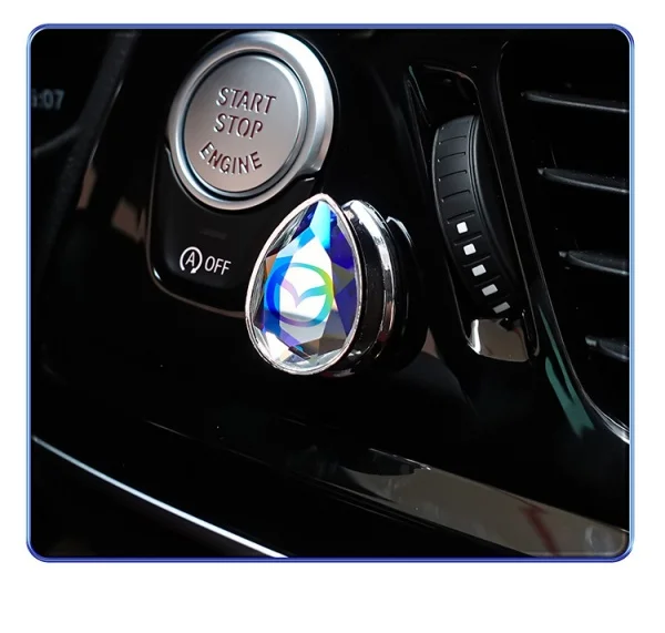 Car Hidden Crystal Colorful Hook