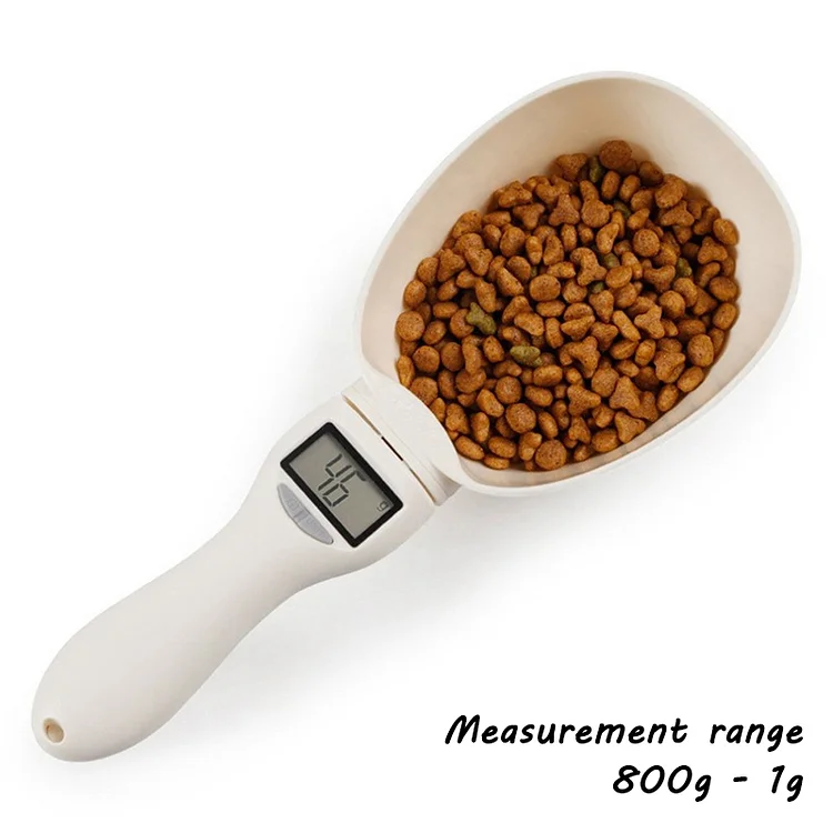 Digital Pet Food Measuring Spoon With LCD Display | AvasHome