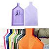 2 Stück Diamond Painting Tablett Y-förmige Perlenaufbewahrung Sortierplatte (hellviolett)