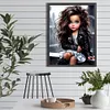 Diamond Painting-DIY Full Round Drill Sweet Cool Girl