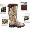 Men's basic hunting boots waterproof insulated rubber boots rain boots neoprene men's boots