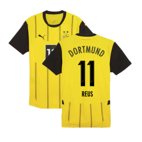 Borussia Dortmund Marco Reus 11 Home Shirt Kit 2024-2025