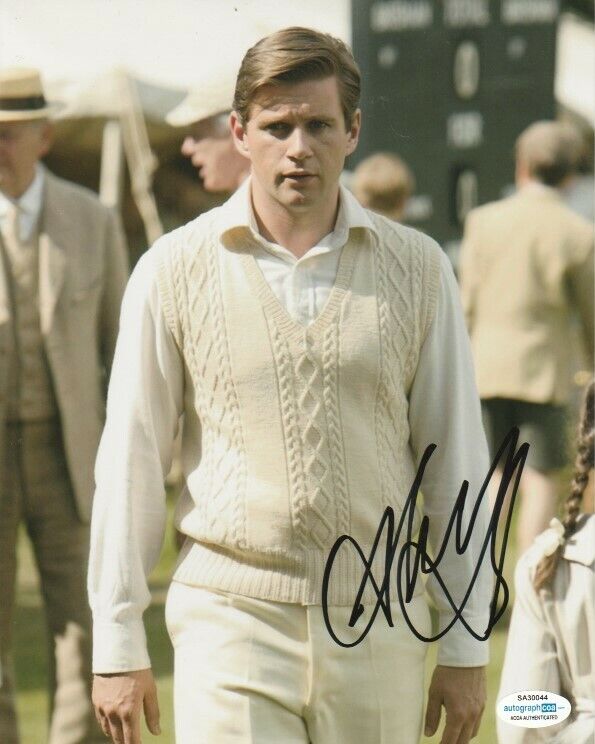 ALLEN LEECH SIGNED DOWNTON ABBEY TOM BRANSON 8x10 Photo Poster painting #1 ACOA COA EXACT PROOF!