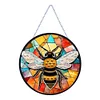 >SALE<Bee Diamond Painting Art Pendant Animal Acrylic Diamond Drawing Hanging Ornament