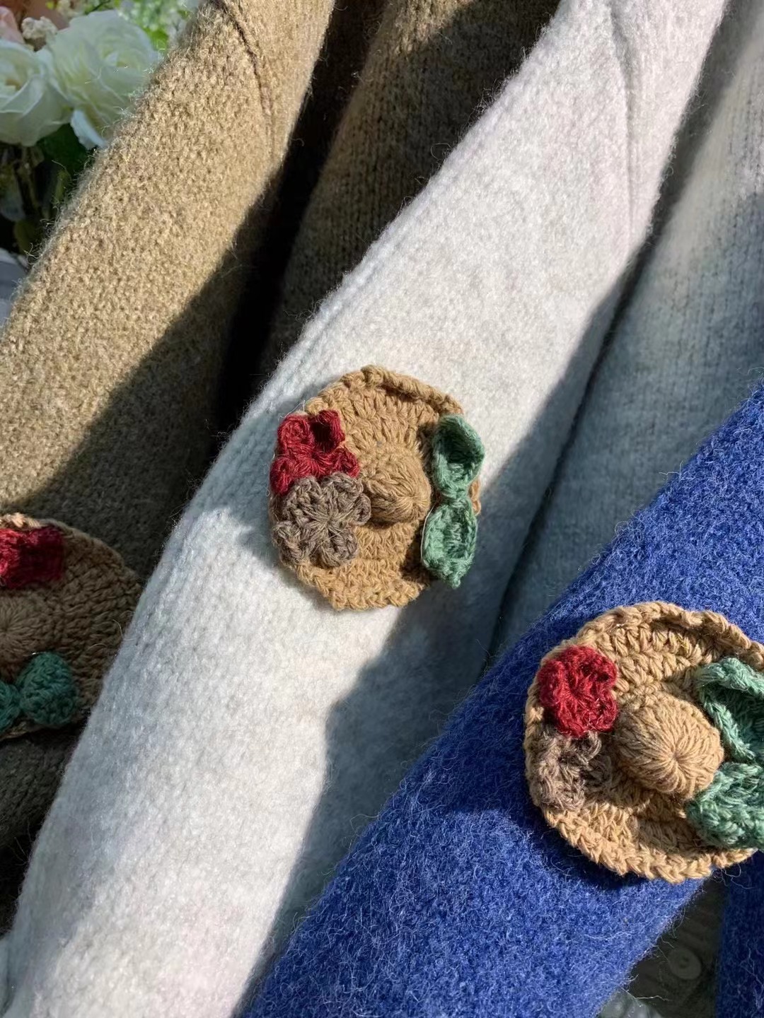 Chicfifth Sweater Women Winter Long Sleeve High Quality Autumn Vintage Top Knitted Cardigan