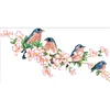 Flower Birds- 9CT Partial Beaded Cross Stitch Kit(60x31cm)