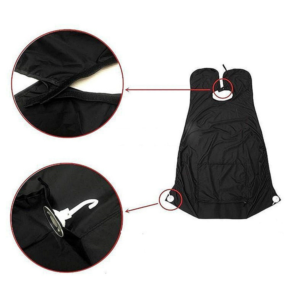 

Men apron transparent sucker shave apron beard trimming cloth, 501 Original