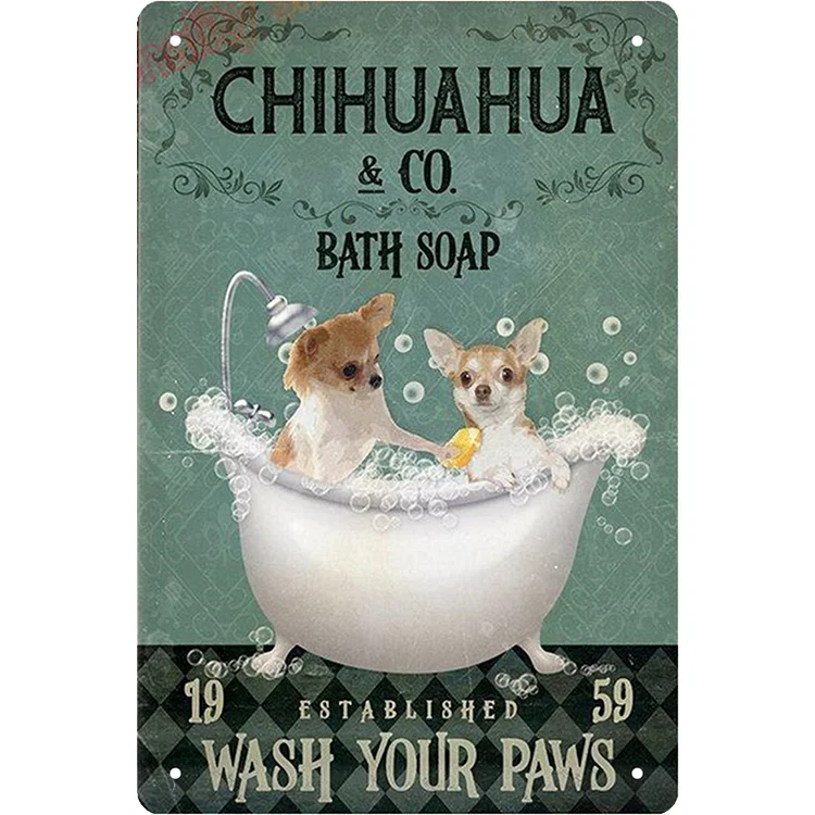 Chihuahua Dog - Vintage Tin Signs/Wooden Signs 8*12Inch/12*16Inch