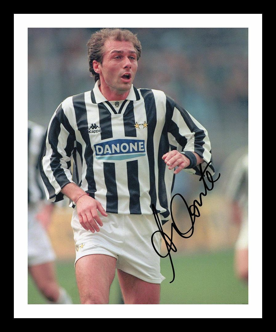 Antonio Conte - Juventus Autographed Signed & Framed Photo Poster painting