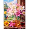 Window Lily-9CT Stamped Cross Stitch 60*80cm/23.62*31.5in(Big Size)