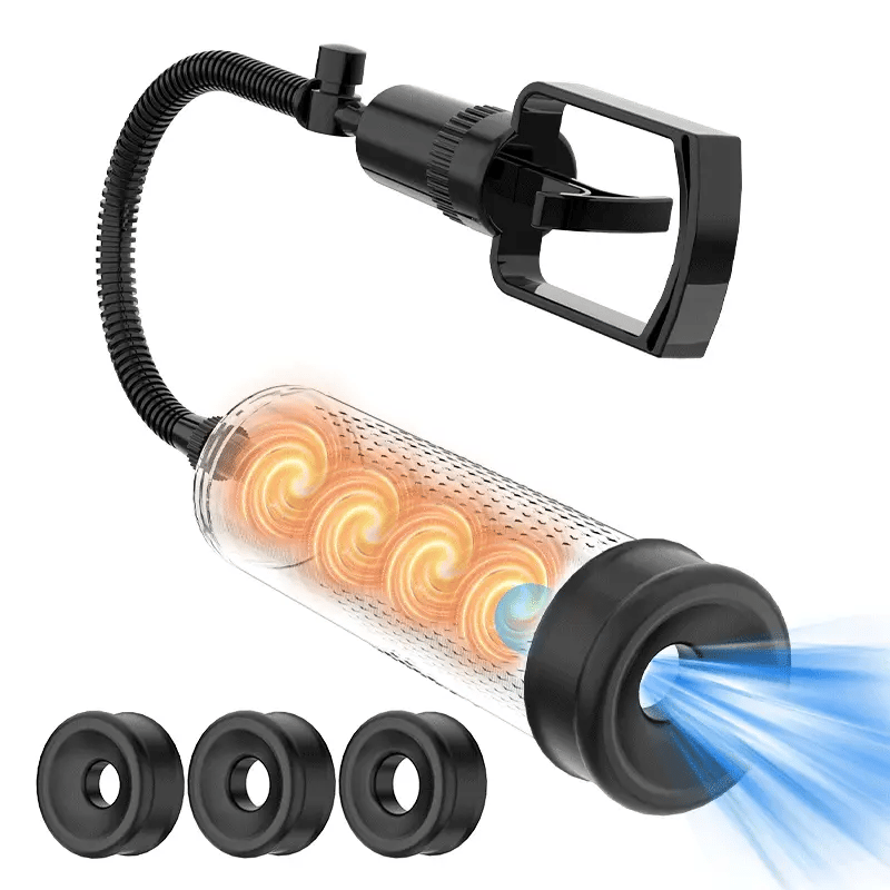 Penis pump for gradual pressure training
