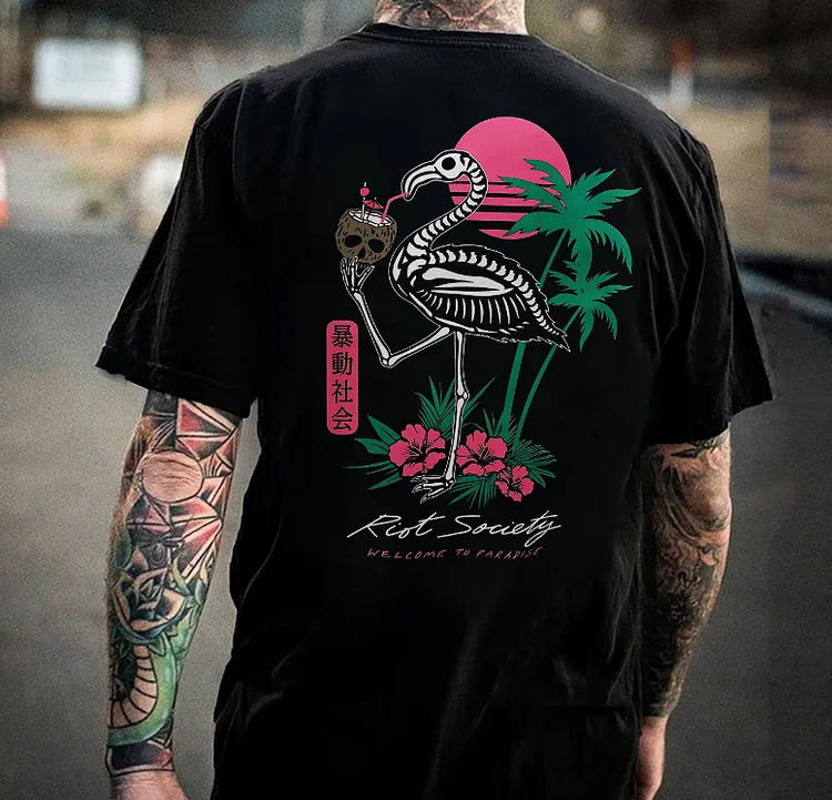 Riot Society Welcome To Paradise T-shirt