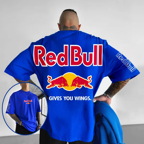 Oversized Cow Energy Drink T-Shirt