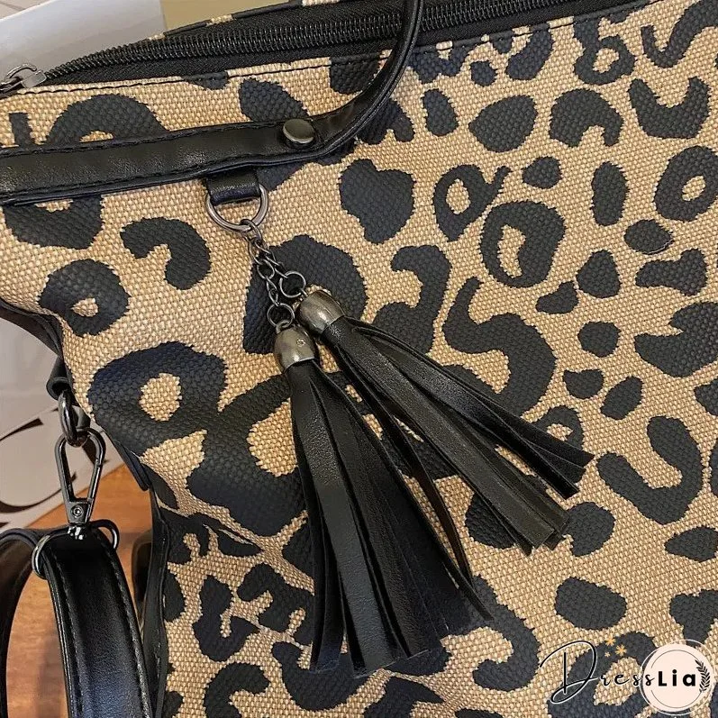 Paziye Female Leopard Bag