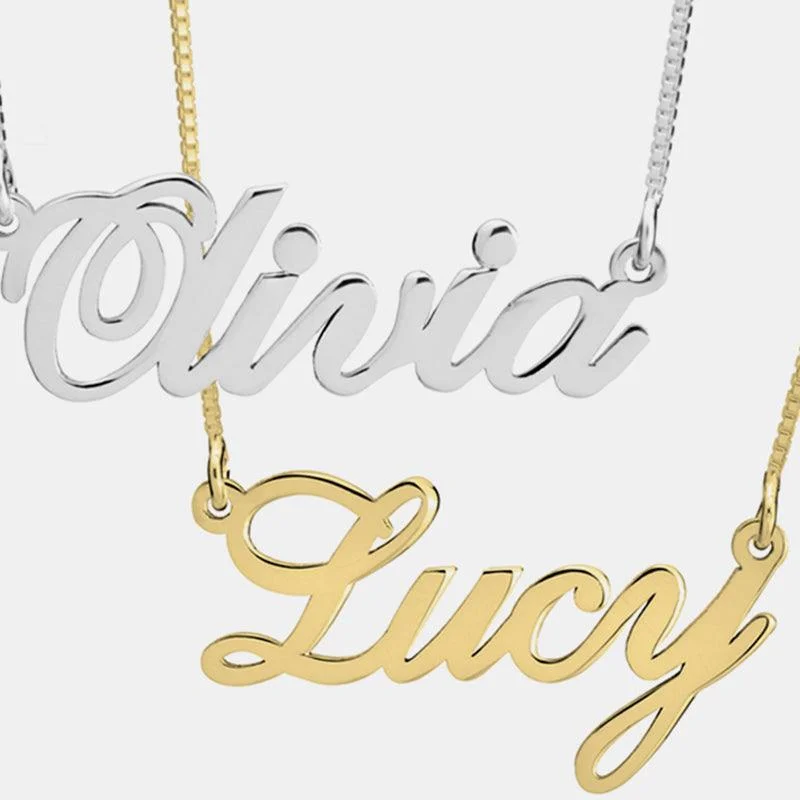 Custom Classic Name Necklace