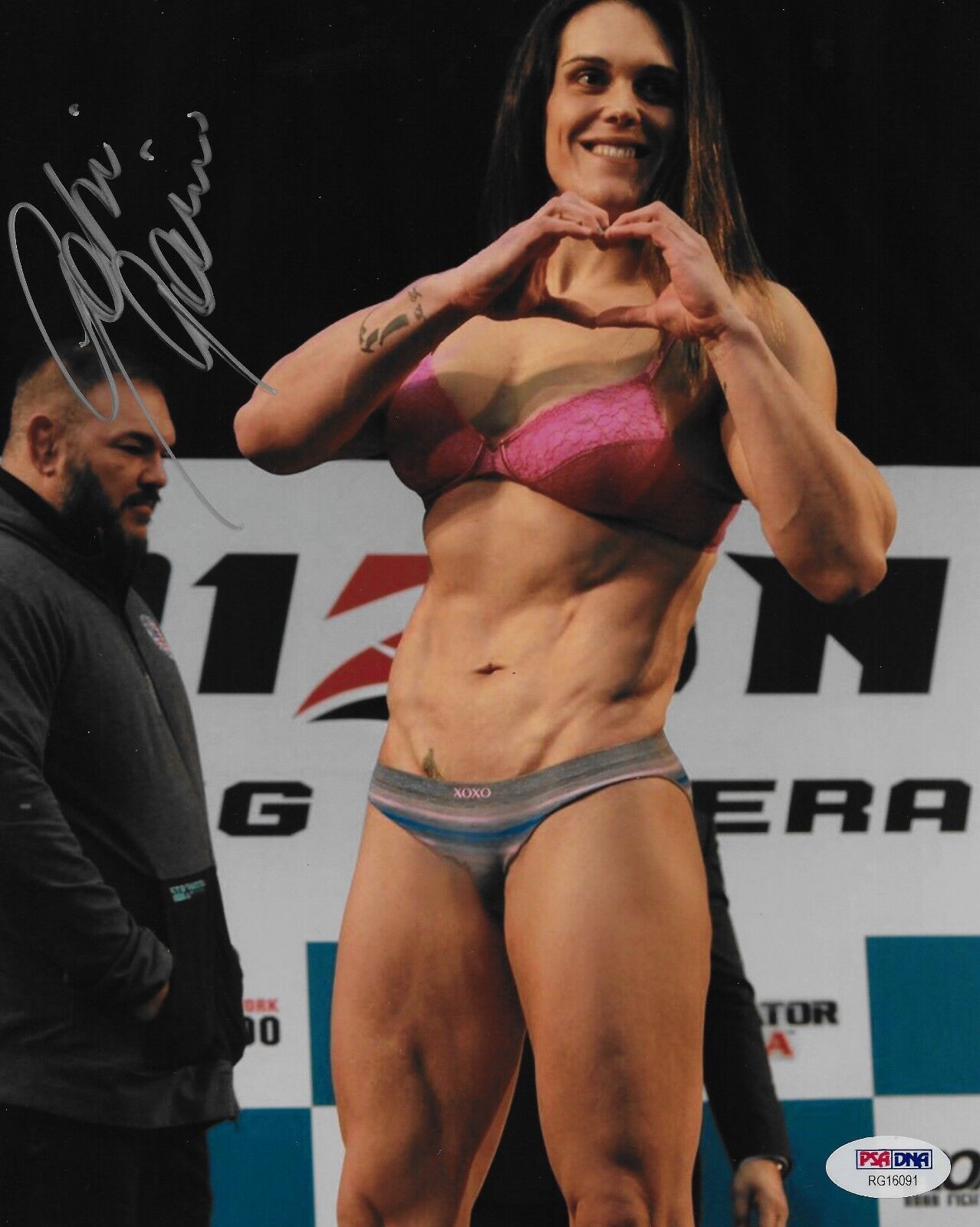 Gabi Garcia Signed Rizin FF MMA 8x10 Photo Poster painting PSA/DNA Jiu-Jitsu Picture Autograph 4