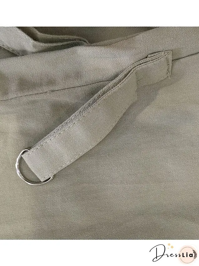 Contemporary Black Cargo Pants