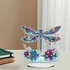 DIY Dragonfly Acrylic Special Shape Diamond Painting Desktop Ornaments