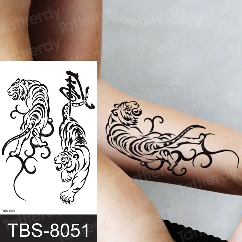 temporary tattoo phoenix dragon cats animals sexy tatoo for women girls arm shoulder tattoo sleeve back body art water transfer