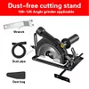 Hand grinder universal bracket angle grinder polishing machine variable cutting machine base modified woodworking table saw protective cover