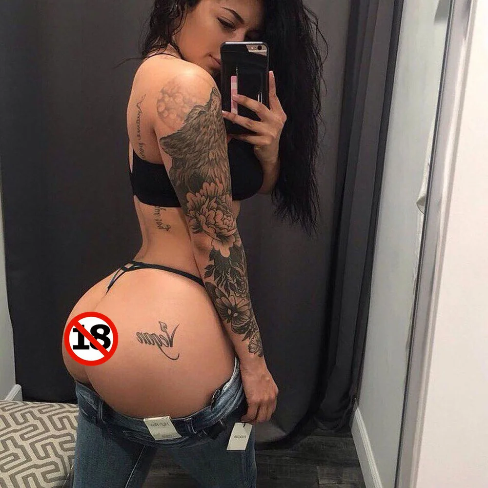 Uveng Sex Underwear Large Beach Bikini Underwear Stretch Cloth T-Pants With Panties Seduction