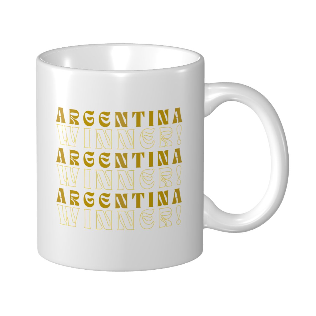 Argentina Winner Ceramic Mug