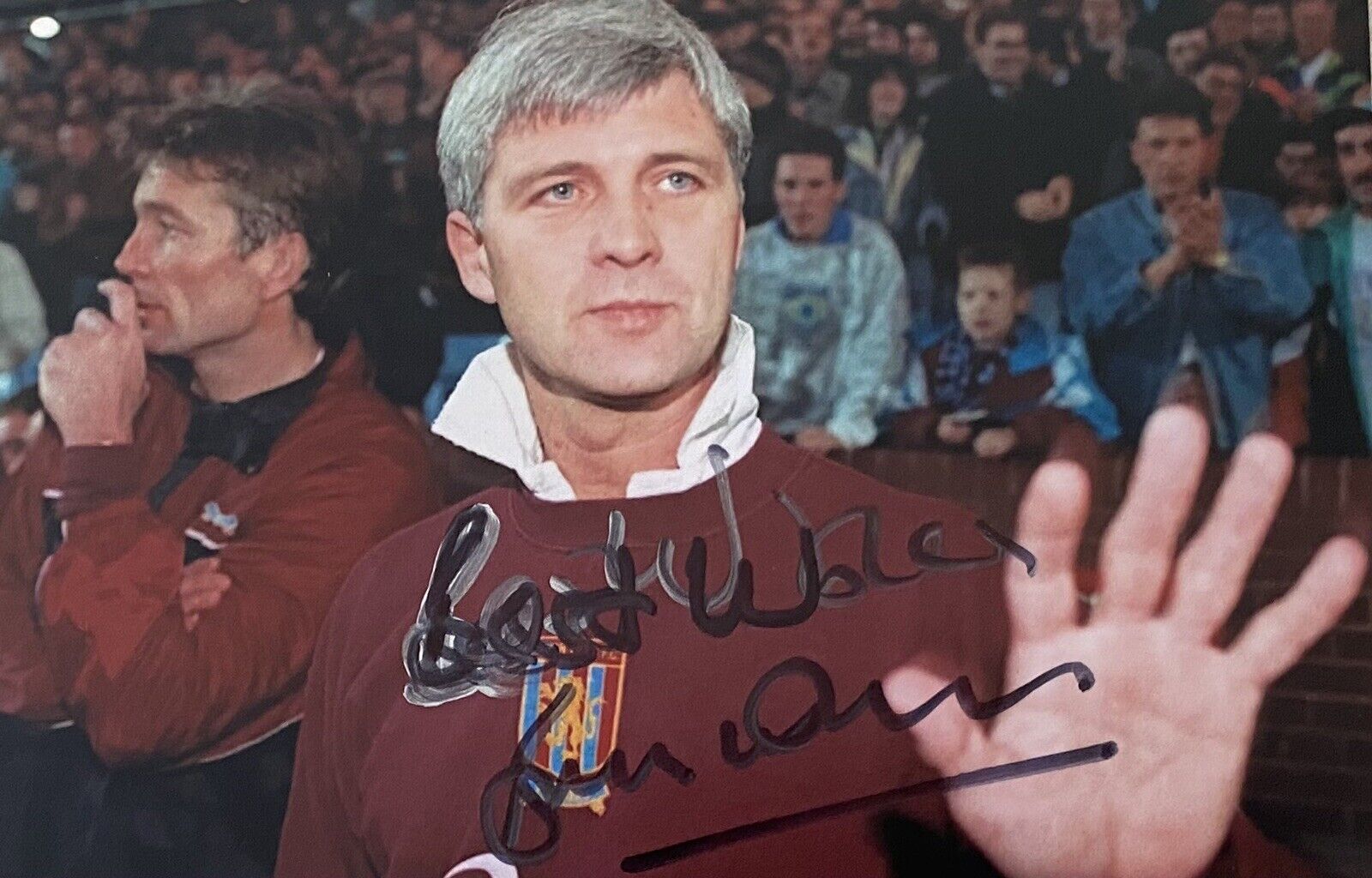 Brian Little Genuine Hand Signed Aston Villa 6X4 Photo Poster painting