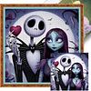 Skeleton - 11CT Stamped Cross Stitch - 40*40cm - Disney Halloween