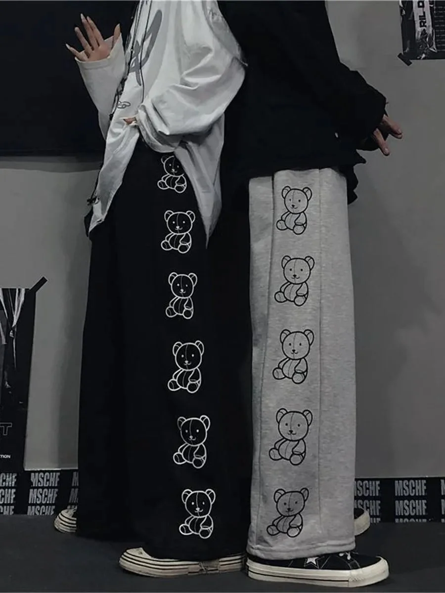 Teddy Bear Line Up Casual Sweatpants
