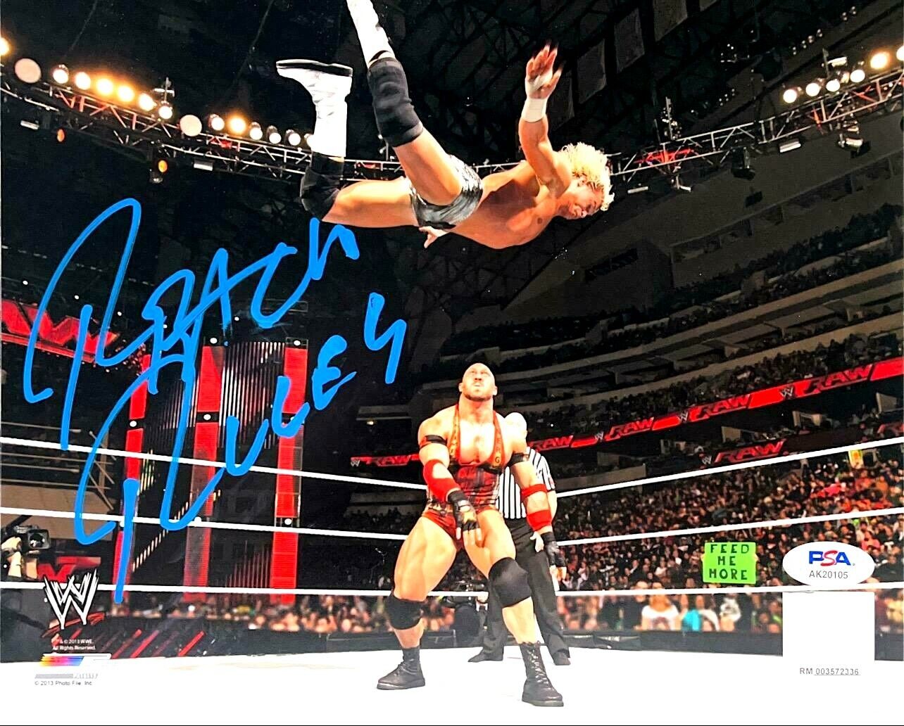 WWE RYBACK HAND SIGNED 8X10 Photo Poster painting FILE Photo Poster painting WITH PROOF AND PSA DNA COA 7