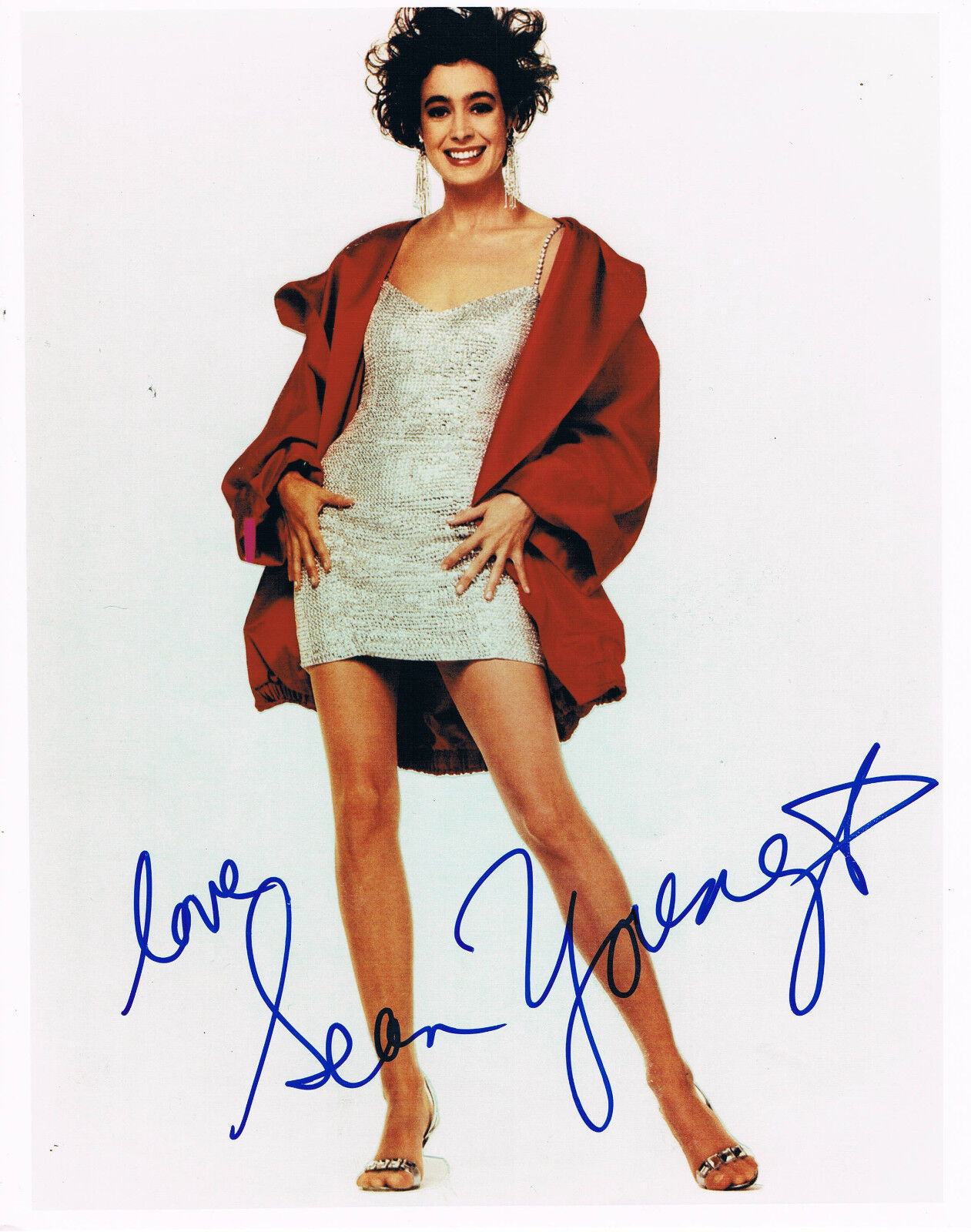 Sean Young 1959- genuine autograph IN PERSON signed 8x10