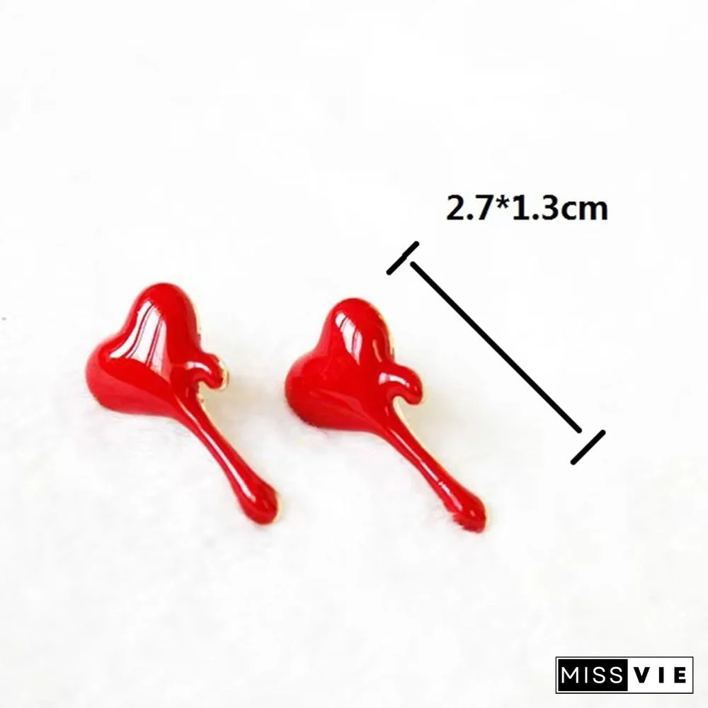 Halloween Gothic Cross Earrings Ear Clip