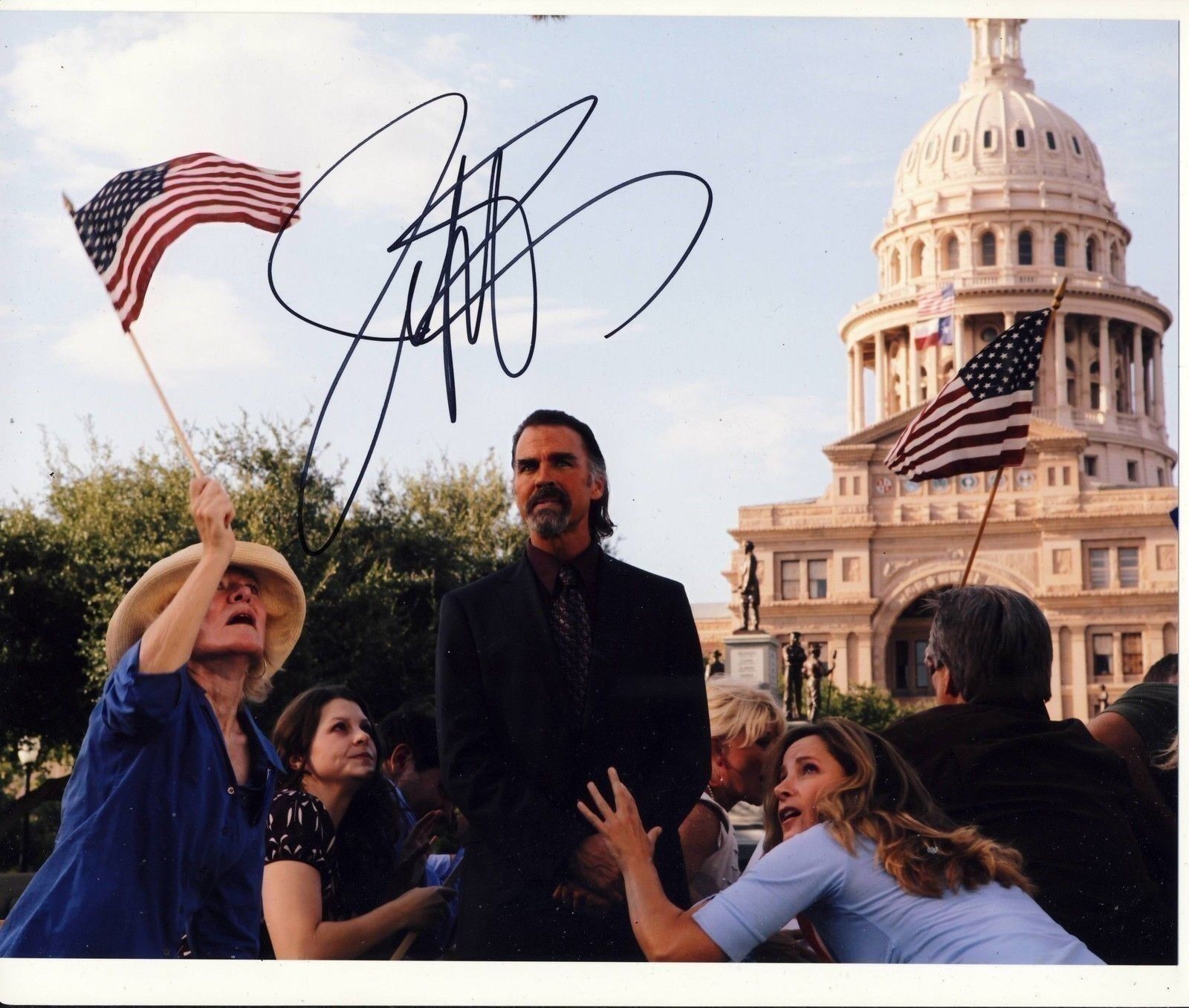 Jeff Fahey Autograph MACHETE Signed 8x10 Photo Poster painting AFTAL [4801]