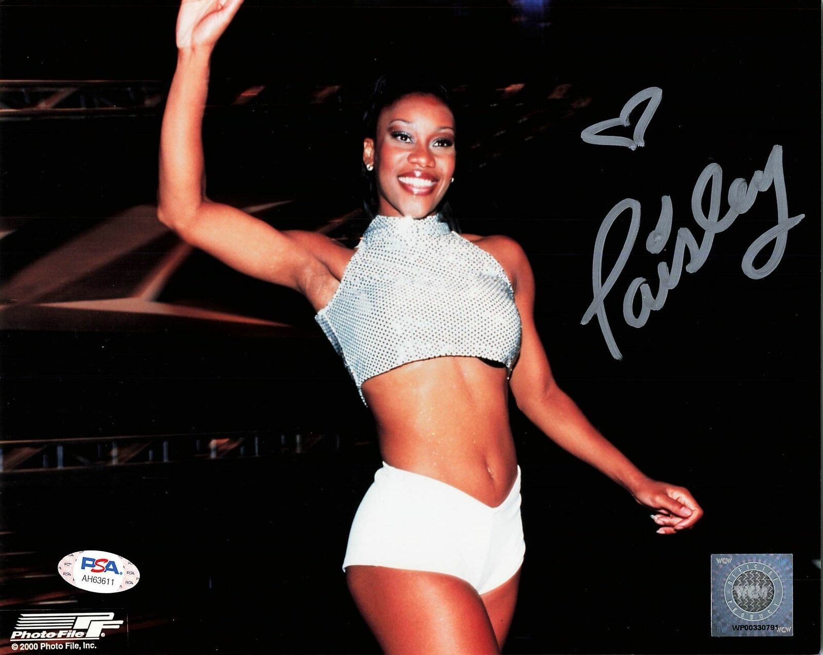 Sharmell signed 8x10 Photo Poster painting PSA/DNA COA WWE Autographed Sexy Paisley