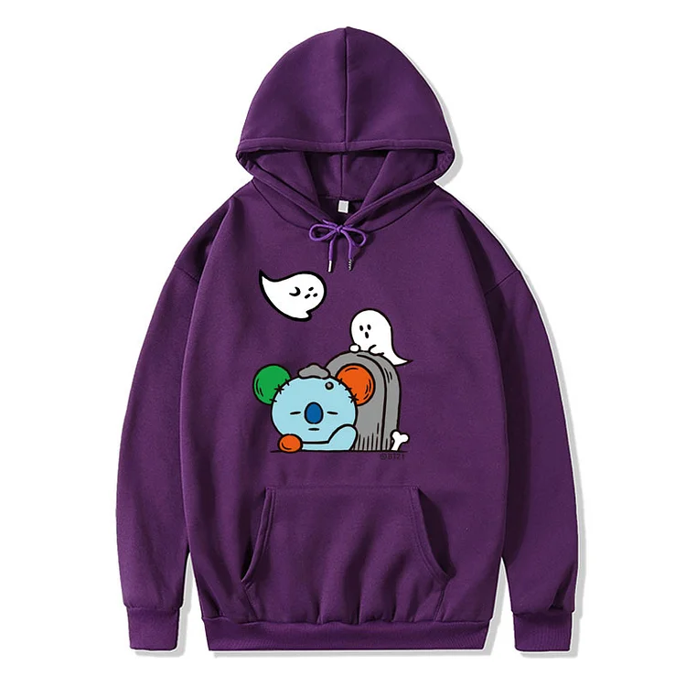 BT21 KOYA Hallowee Candy Color Hoodie