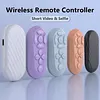 Wireless Camera Remote Control with Zoom for iPhone & Android BT Camera Remote Shutter Smartphone BT Clicker for Photo & Video