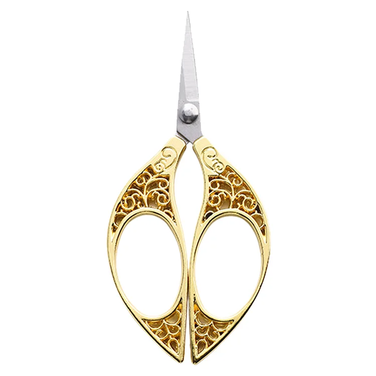Tailor Craft Scissors Stainless Steel Leaf Style Mini Scissors for Sewing