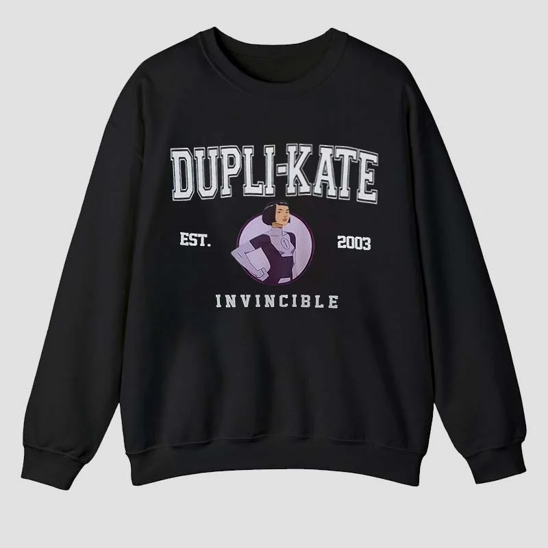 Dupli Kate Invincible Oversized Unisex Sweatshirt