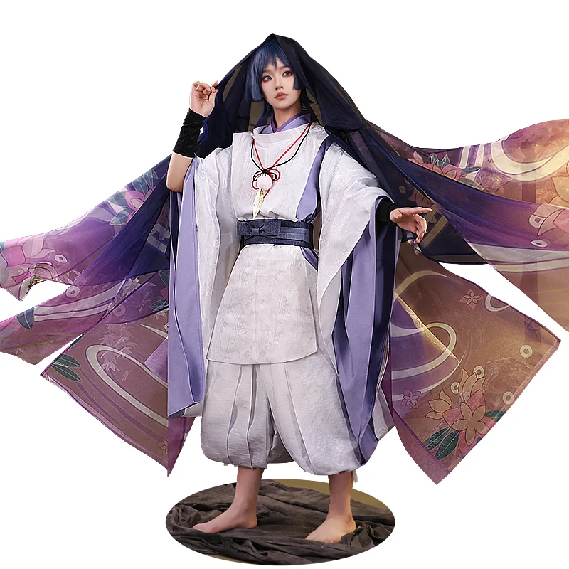 DokiDoki-SR Game Genshin Impact Cosplay Scaramouche Past Costume kabukimono